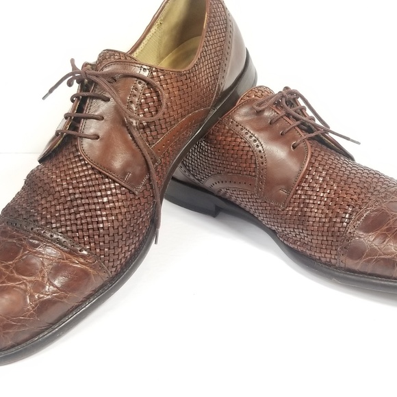 mezlan genuine crocodile derby